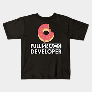 Full Snack Developer 2 Kids T-Shirt